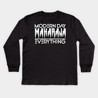 Jinder Mahal - Modern Day Maharaja over Everything Kids Long Sleeve T-Shirt